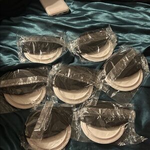 Set of 7 pizza cutters. Perfect for Christmas stocking stuffers!